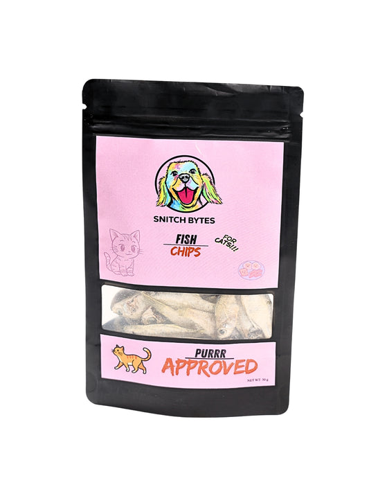 fish chips for cats high protein natural cat snacks